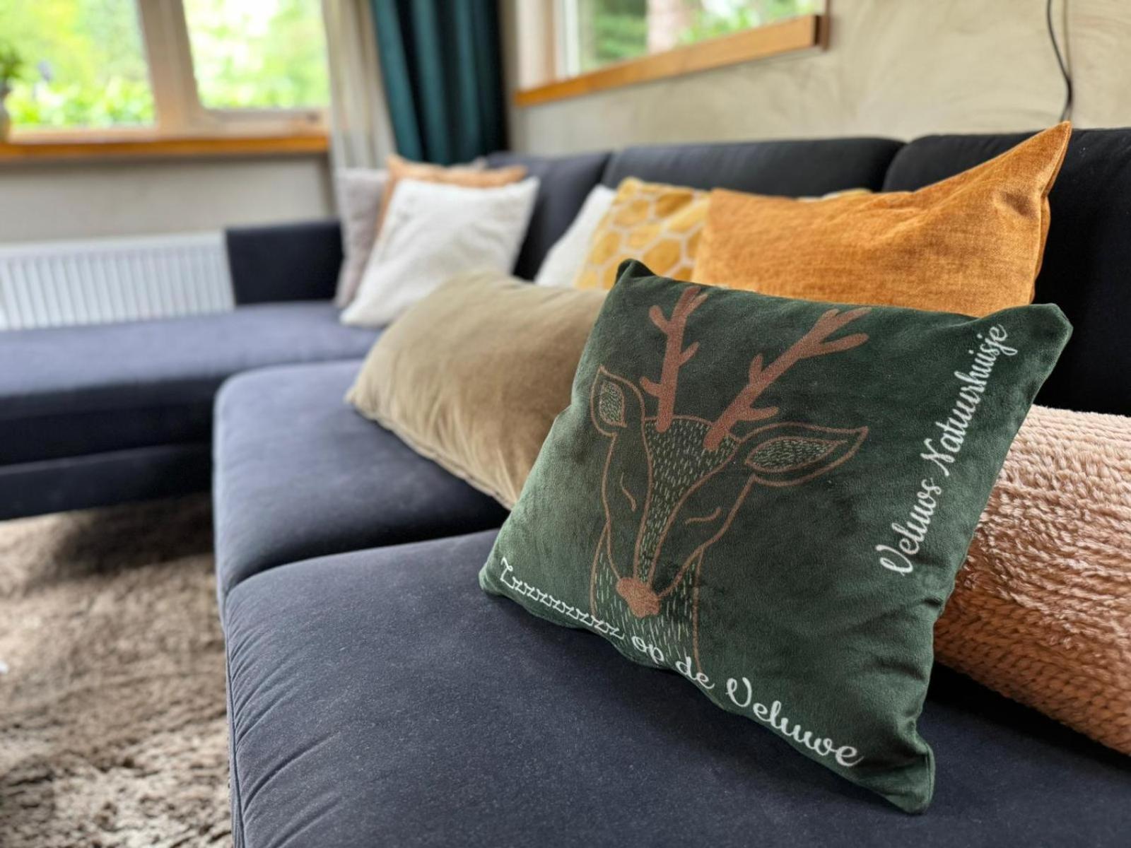 Sfeervol Chalet De Dassenburcht Emst Exteriér fotografie