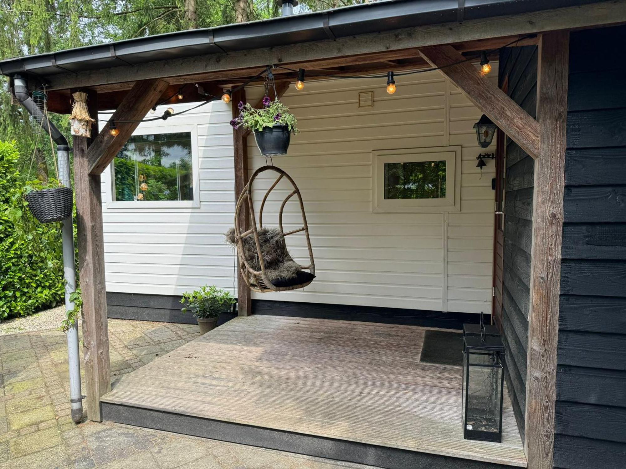 Sfeervol Chalet De Dassenburcht Emst Exteriér fotografie